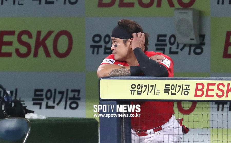[포토S] 추신수, '0-10 점수 차에..'