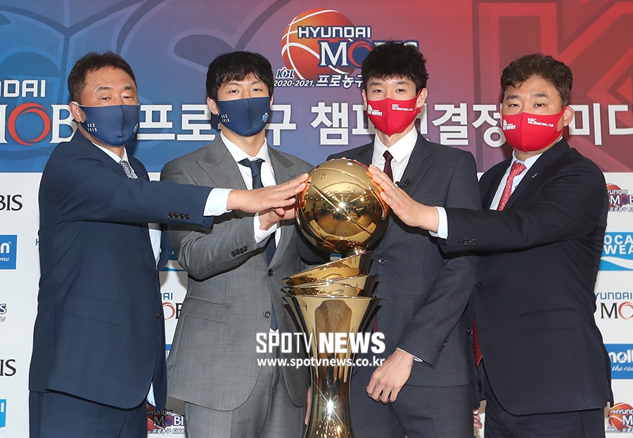 [포토S] KBL 우승 트로피는 누구에게로?