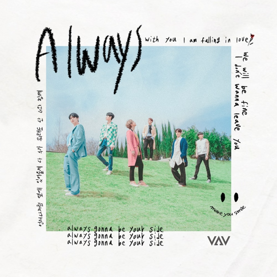 VAV, 팬들 향한 사랑 노래한다…'올웨이즈' 커버+트랙리스트 공개