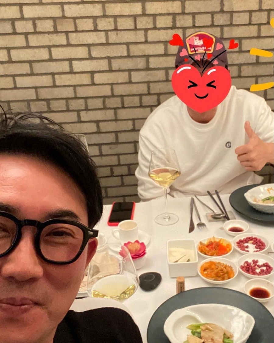 이승철, '미스터 션샤인' 만났나…'유진초이'와 럭셔리 저녁식사
