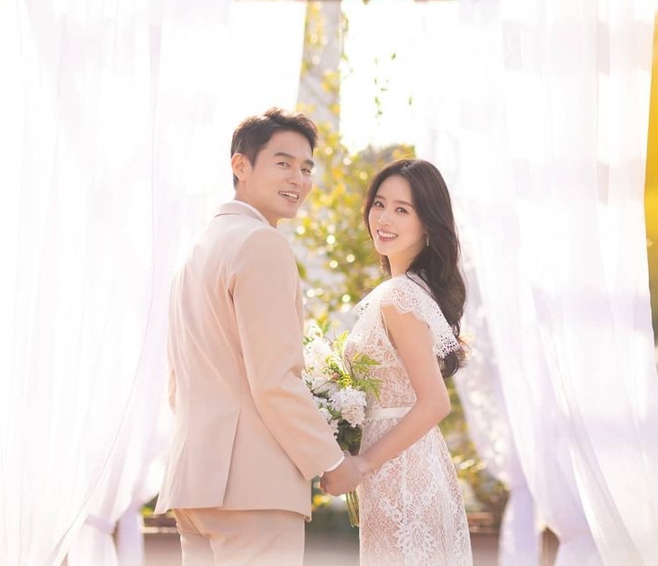 "일주일도 안남았…" 신고은, ♥윤종화와 웨딩사진 공개