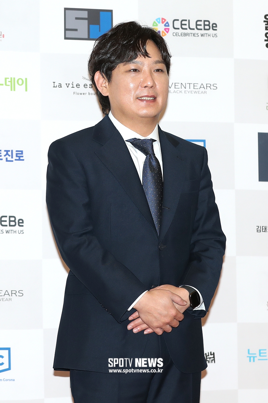 [포토S] 김기남, '쑥스럽네요'
