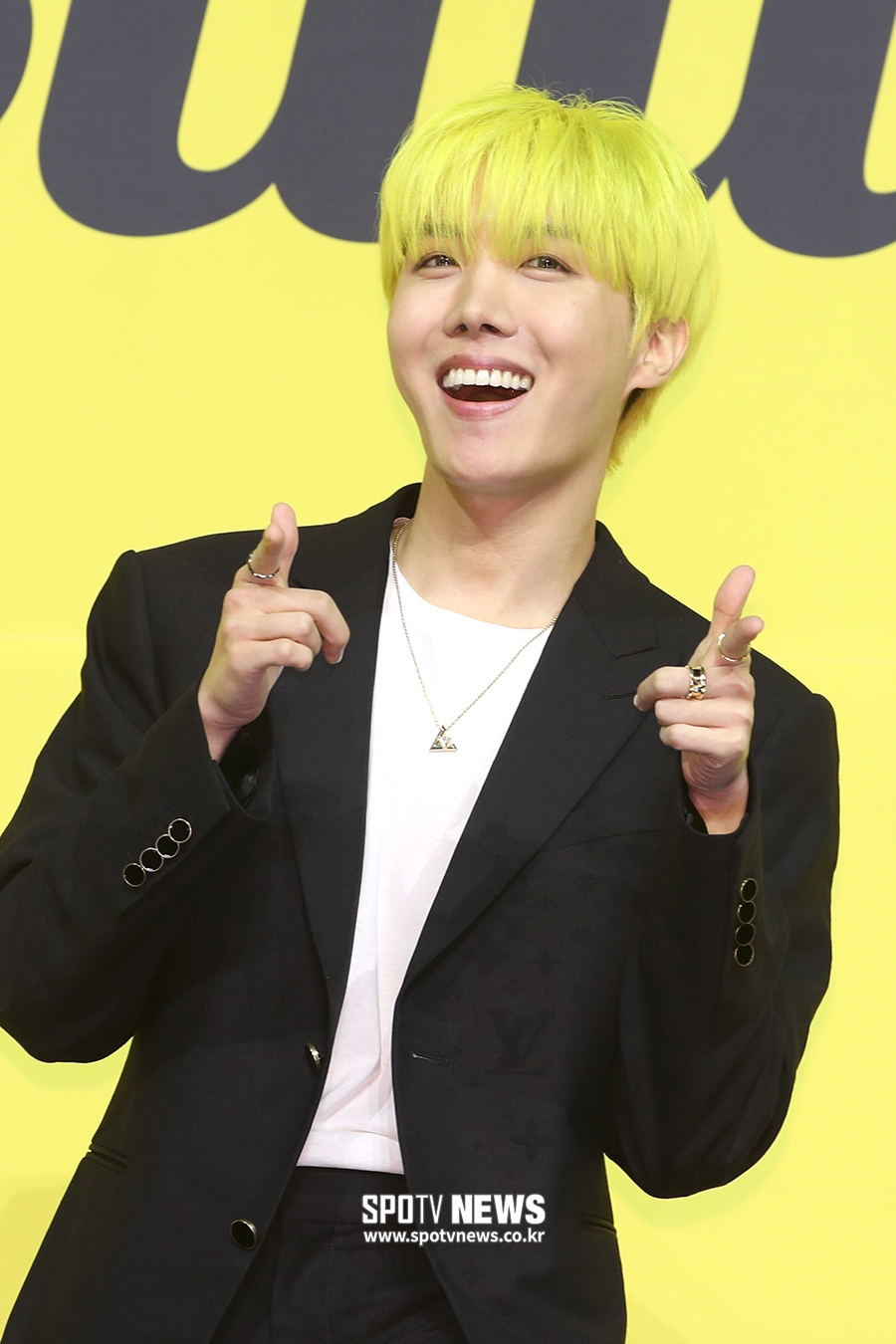 [포토S] 방탄소년단 제이홉, 화려한 헤어 컬러