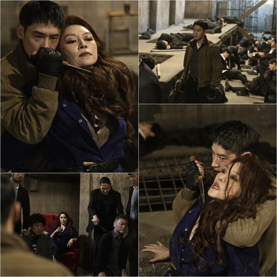 '모범택시' 이제훈, '끝판 빌런' 차지연 인질로 잡았다[오늘TV]