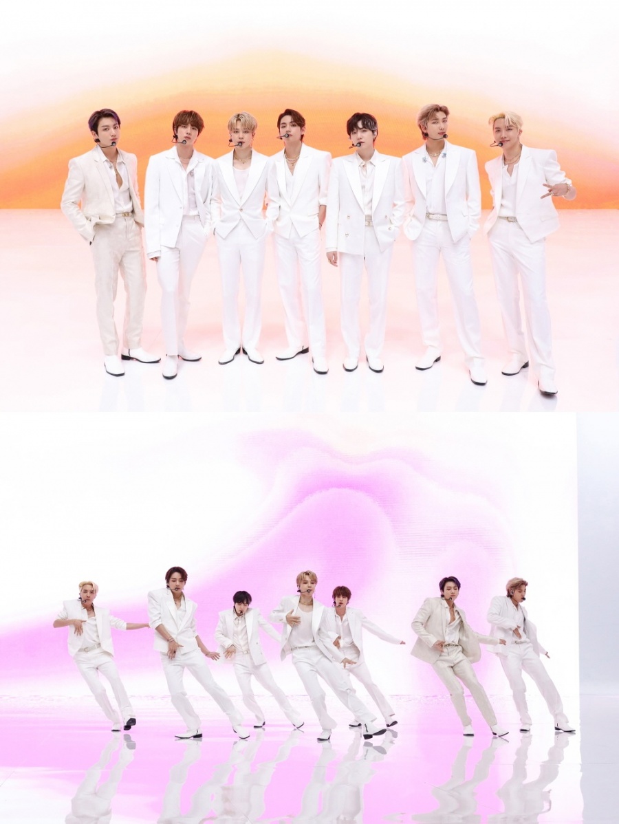 방탄소년단, 美 ABC '굿모닝 아메리카'서 '버터' 열창