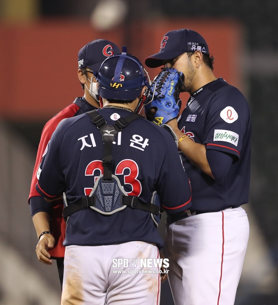 [SPO 이슈]롯데 프랑코 ‘버릇’ 지적한 홍원기 감독 “확대 해석은…”