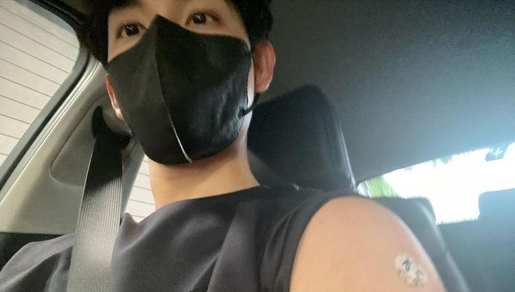 임시완, 얀센 백신 접종 인증…듬직한 팔뚝 '훈훈'하네