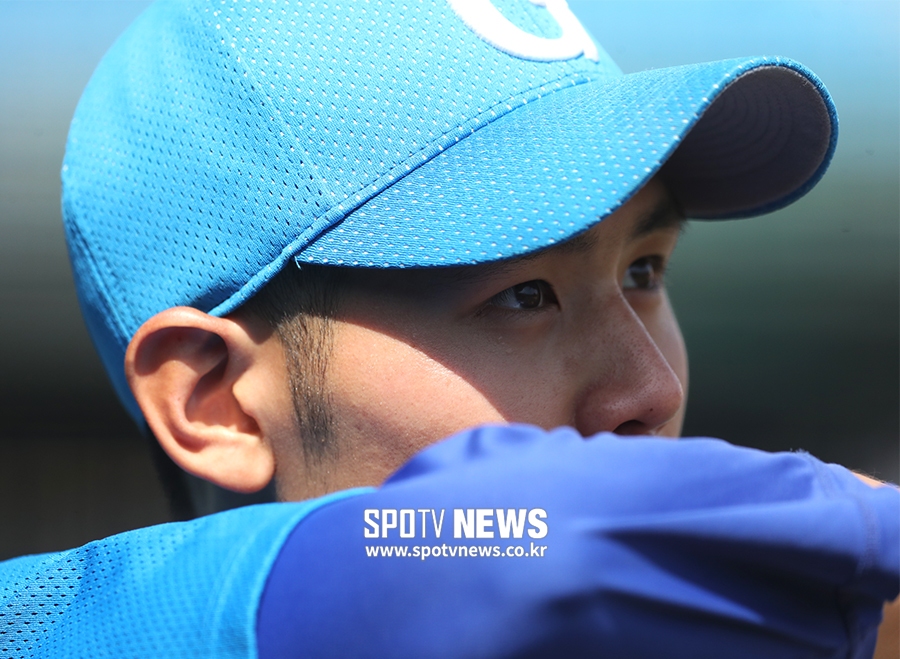 [포토S] 강릉고 엄지민, "롤모델은 마에다"