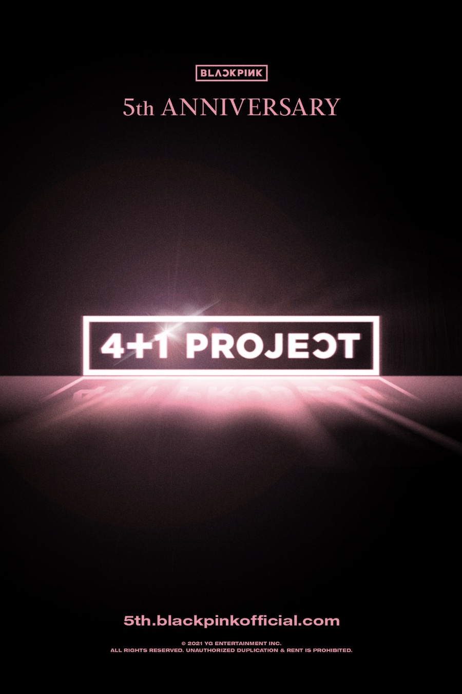 블랙핑크, 데뷔 5주년 기념 대형 프로젝트 예고…'4+1 프로젝트'[공식]