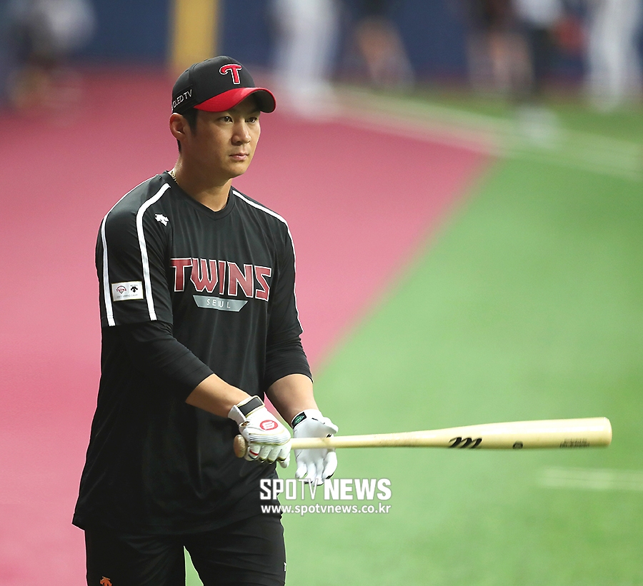 [포토S] 오지환, '도쿄로 갑니다'