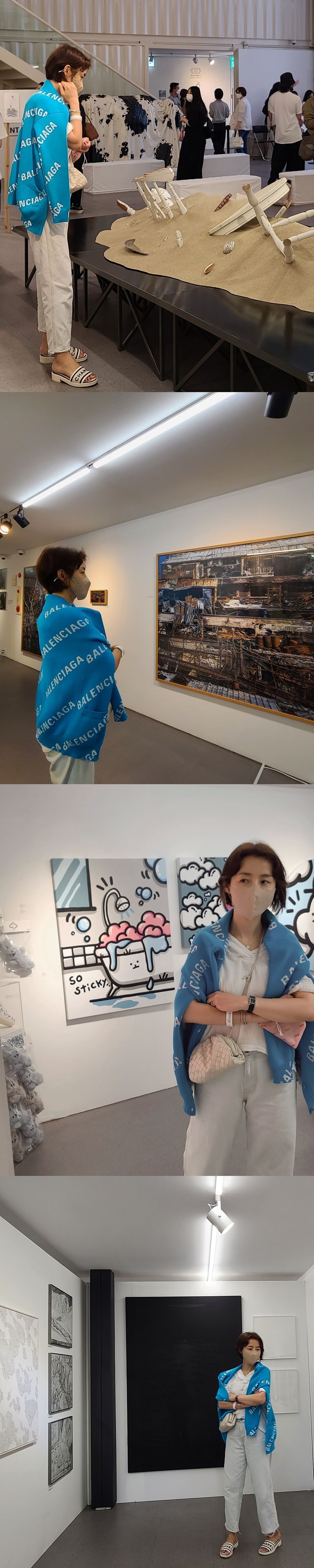 이하정, 머리부터 발끝까지 명품대잔치…필라테스→골프 일상