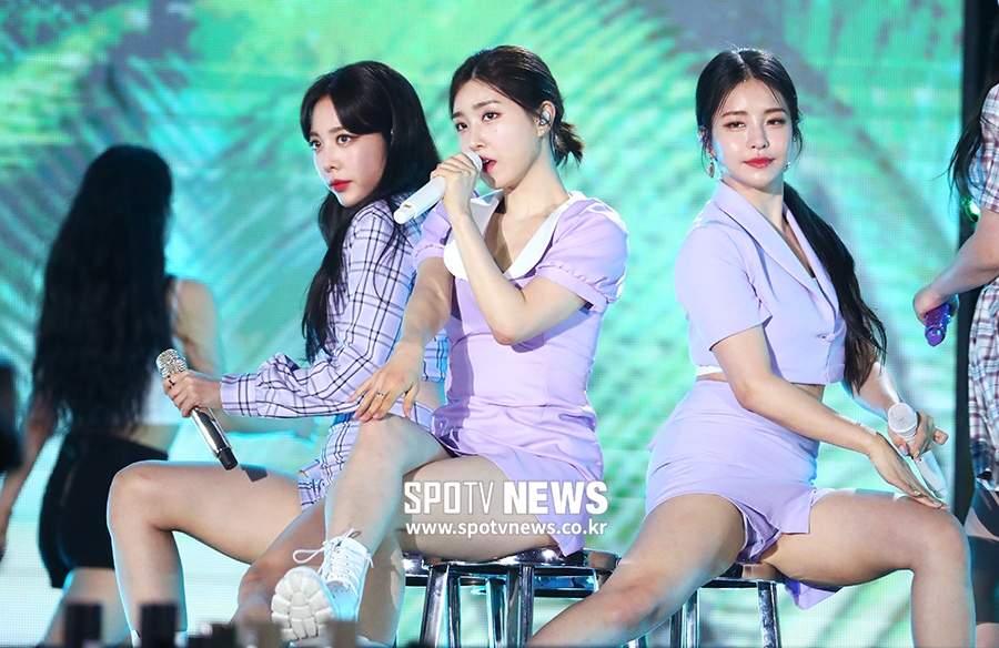 [포토S] 은지-유나-유정, 요염하게