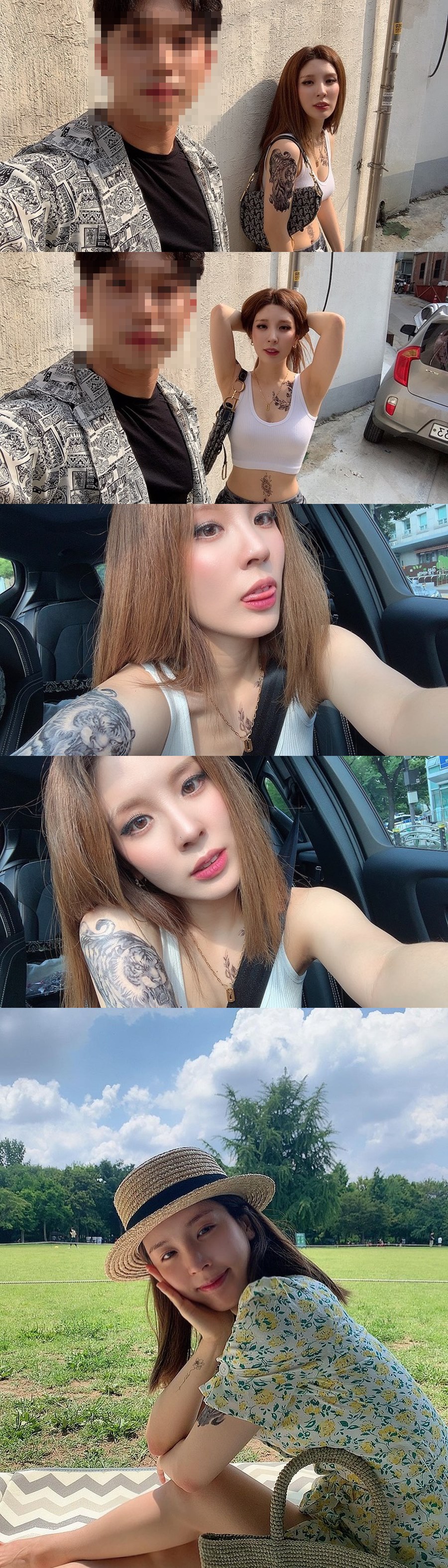 함연지, 재벌 3세의 '매운맛' 일탈…팔뚝 감싼 호랑이 문신