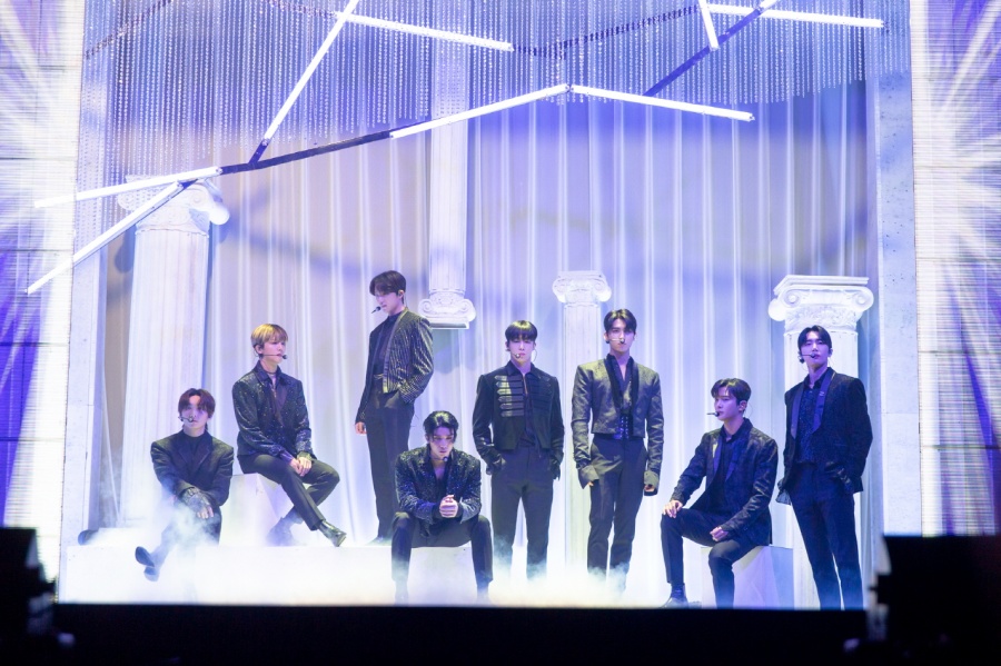 "'킹덤'으로 색 찾아"…SF9, 한계없는 '티어 드롭'으로 '턴 오버'[종합]
