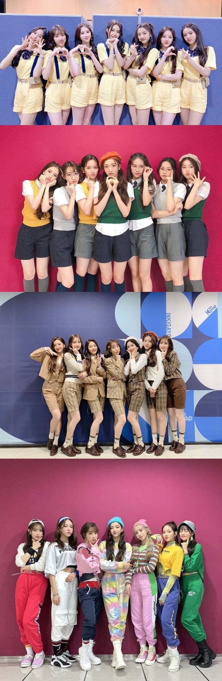 위클리, 바지 의상만 고집하는 이유