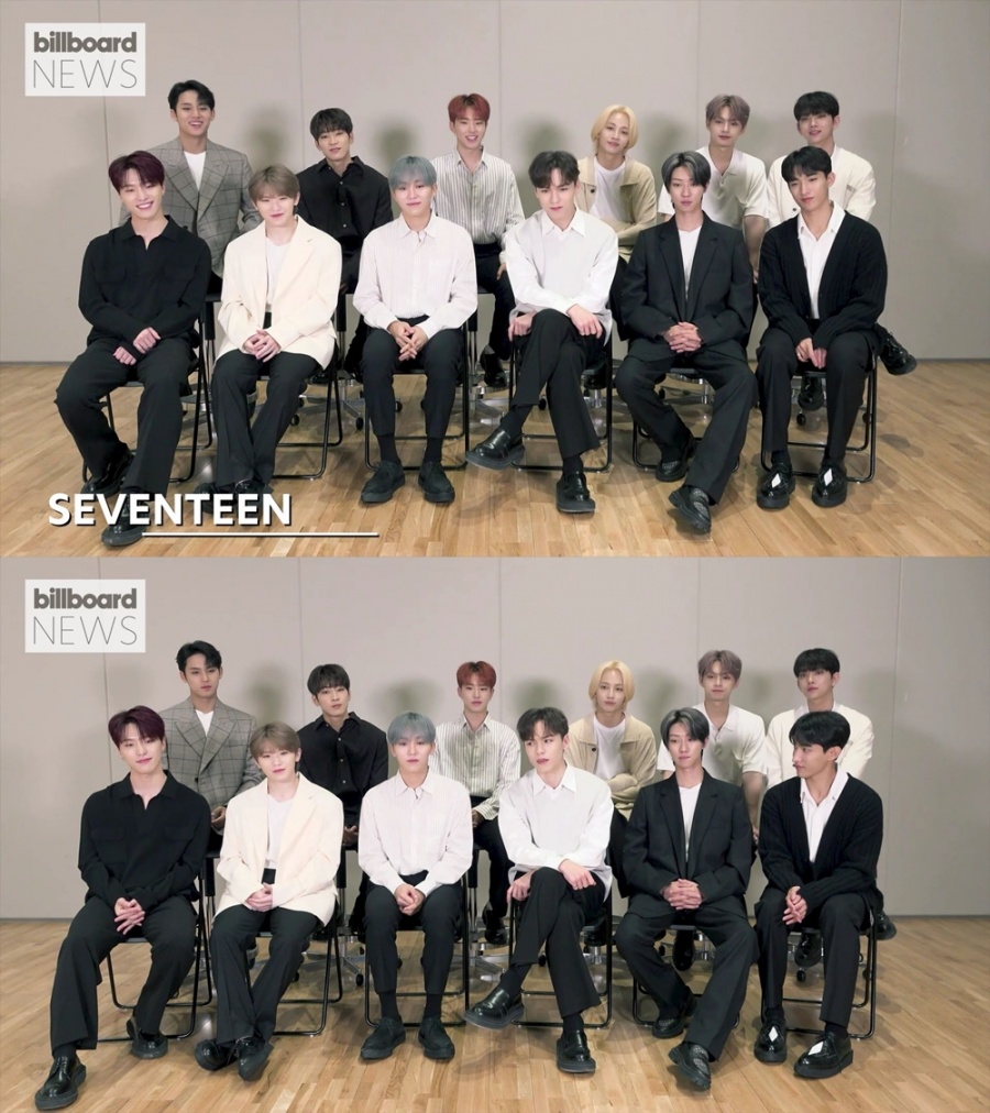 세븐틴, 美 빌보드 집중 조명에 "모두 팬들 덕분, 더 보답하겠다"
