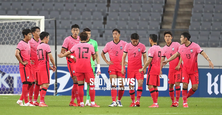 [포토S] 아르헨티나에 선제골 허용한 한국