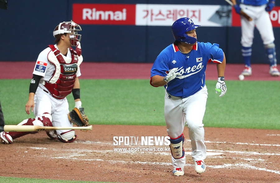 [포토S] 강백호, 호쾌한 솔로 홈런
