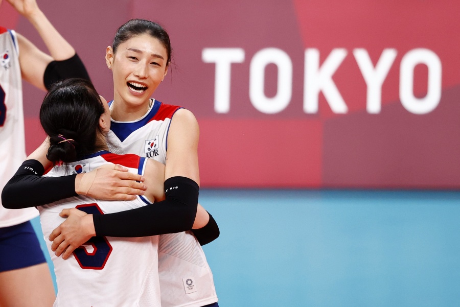 [도쿄올림픽]승부처에서 승부사 기질 뽐낸 김연경, 역시 배구 여제는 달랐다