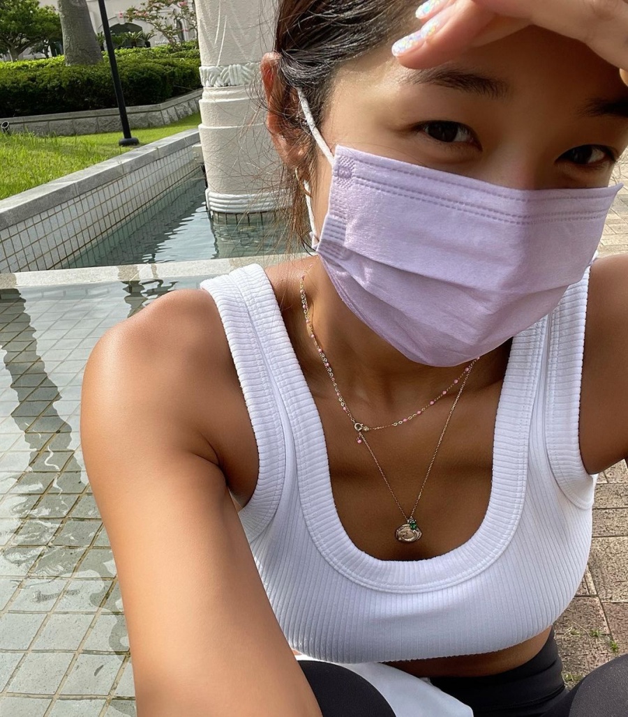'-23kg' 김빈우, 속옷만 입고 오열하더니…아침운동으로 몸매관리ing