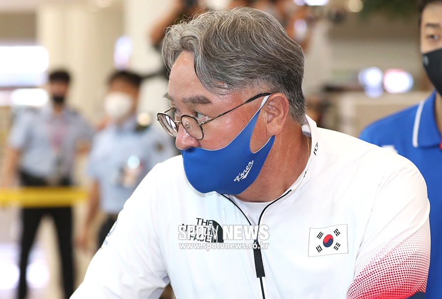 [포토S] 김경문 감독, '많은 아쉬움을 안고'