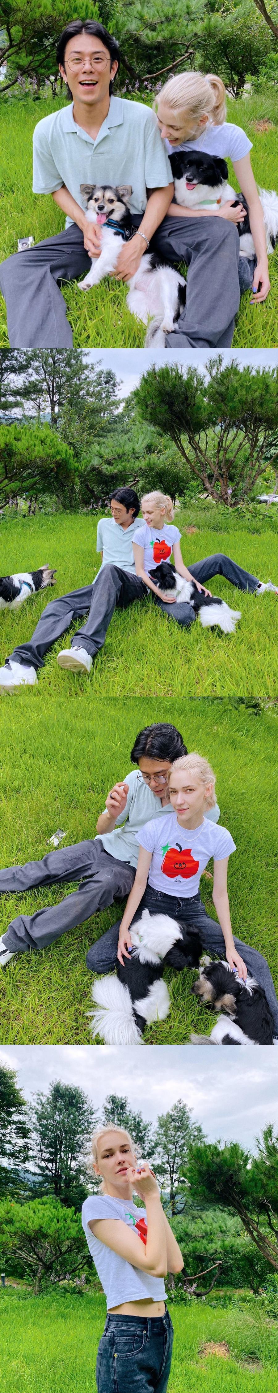 빈지노♥스테파니, 결혼 앞두고 아이들과 7주년 기념일 '깨가 쏟아지네'