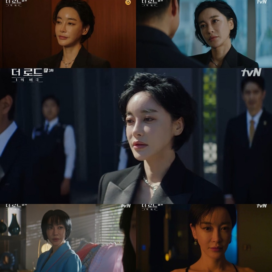 '더로드' 김혜은, 욕망녀 차서영 완벽 변신…쫄깃한 긴장감 선사