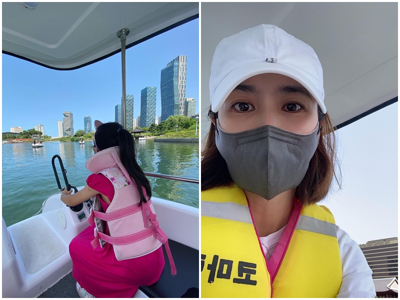'기성용♥' 한혜진, 훌쩍 큰 딸과 송도 데이트…남편은 어디에?