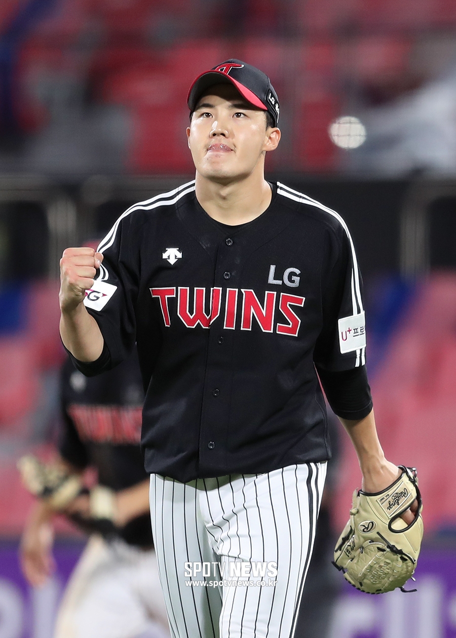 [포토S] 임찬규, 주먹 불끈!