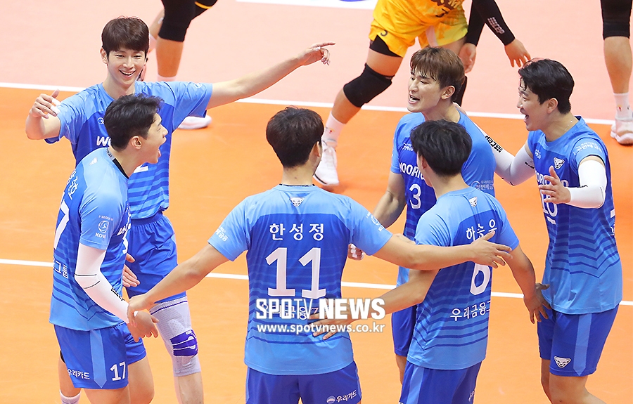 [포토S] 우리카드, '코보컵 우승 가자!'