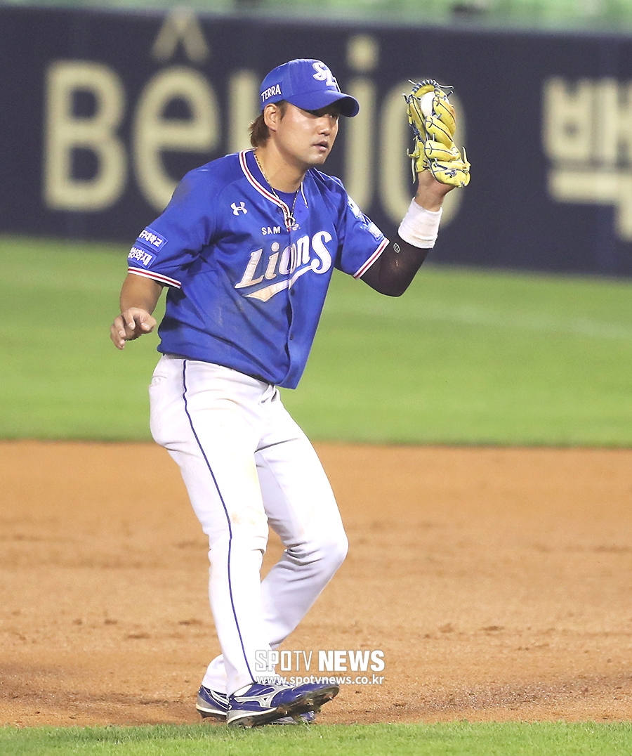 [포토S] 김상수, 기막힌 호수비