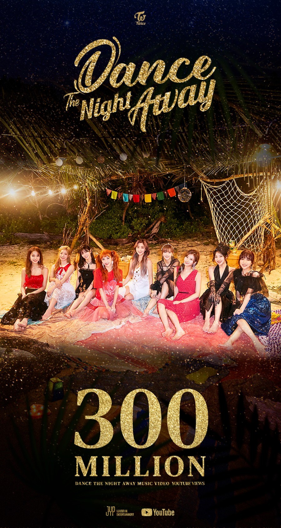 트와이스 '댄스 더 나이트 어웨이' 뮤비 3억뷰 돌파…통산 11번째