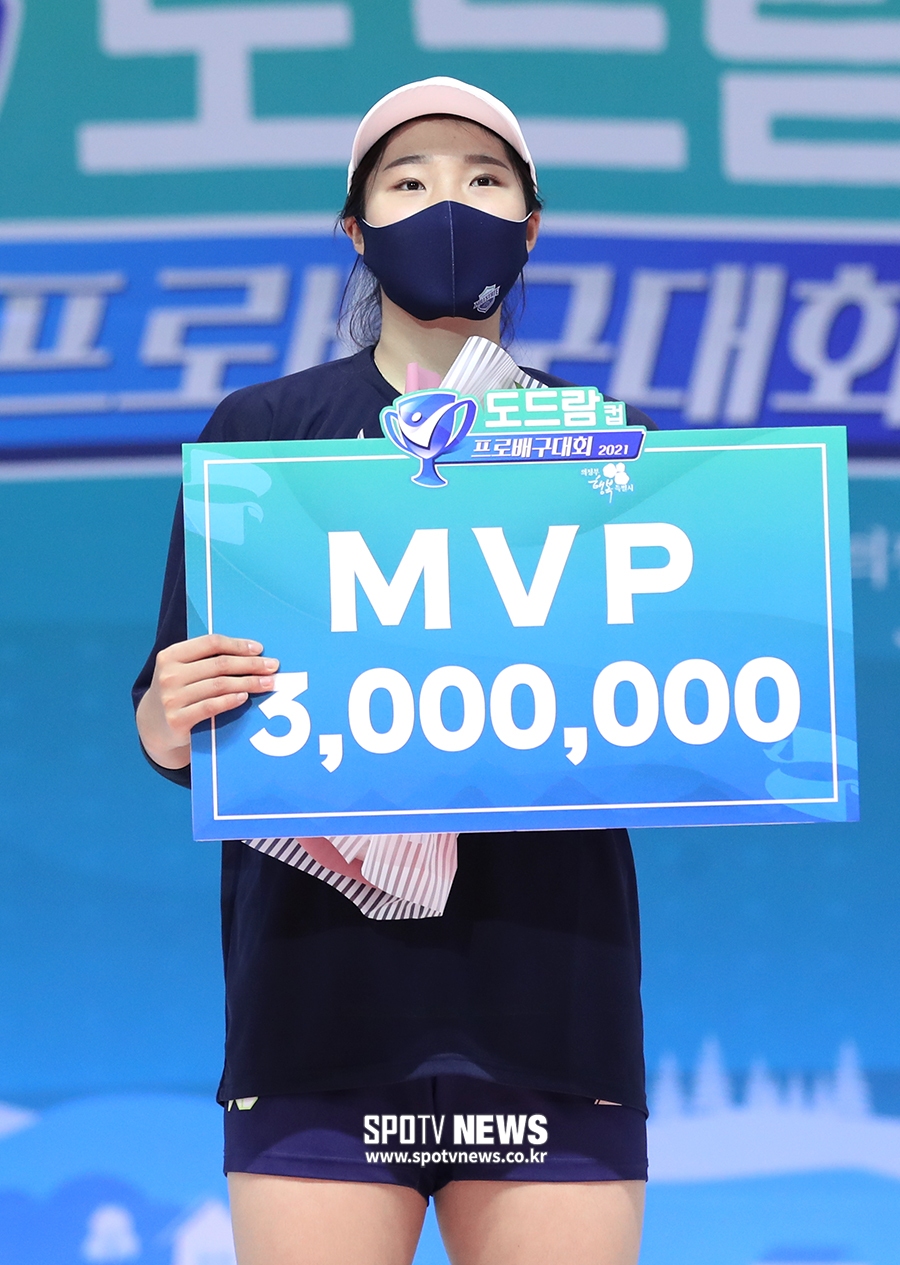[포토S] 정지윤, KOVO컵 MVP