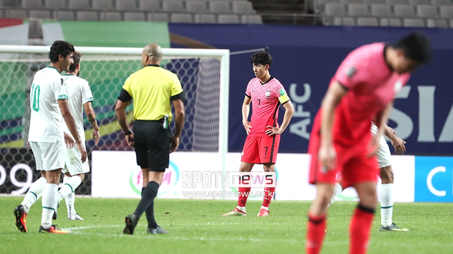 [포토S] 벤투호, 이라크와 0-0 무승부