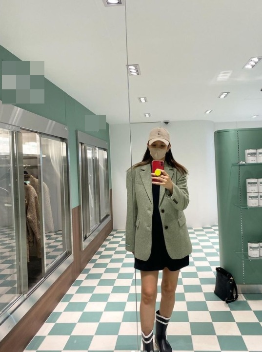 '정창영♥' 정아 "제니 없는 척"…임산부 아닌 것 같은 위장술 1등