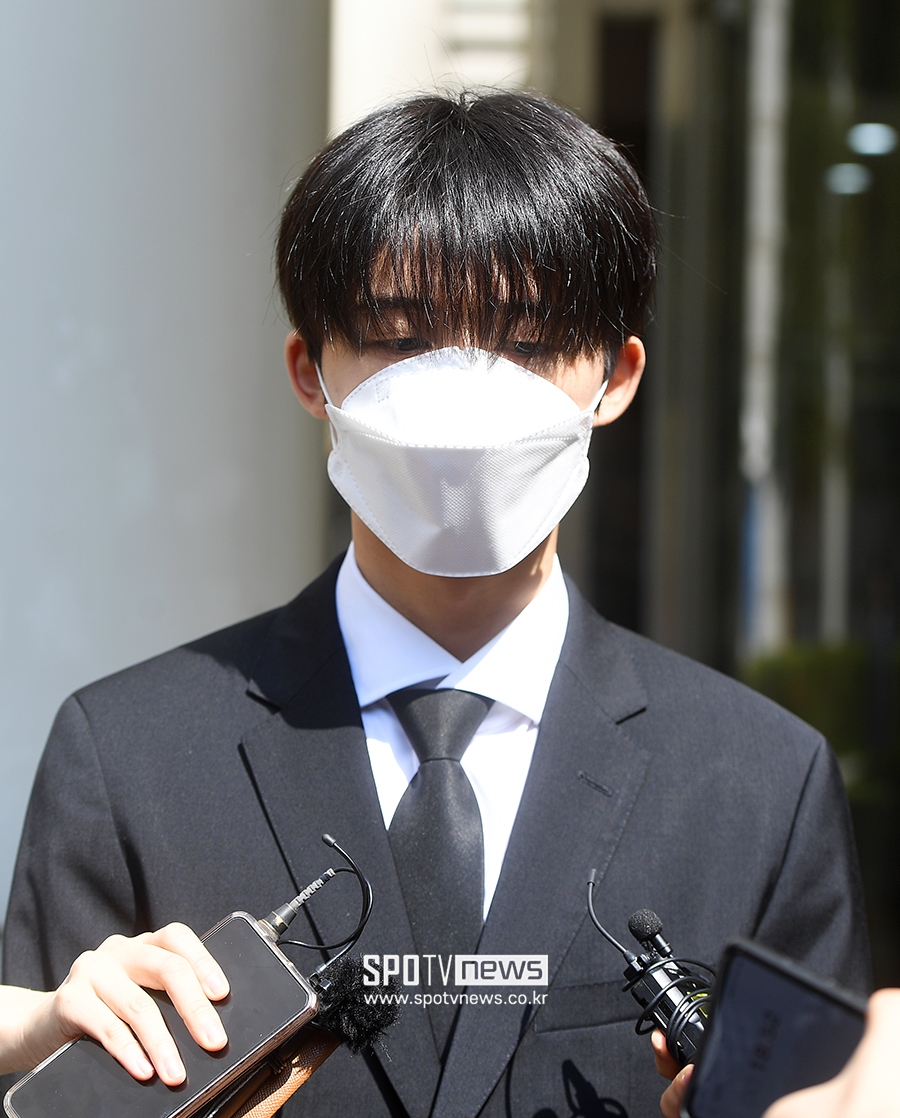 [포토S] '마약 투약 혐의' 비아이, 1심서 집행유예 선고