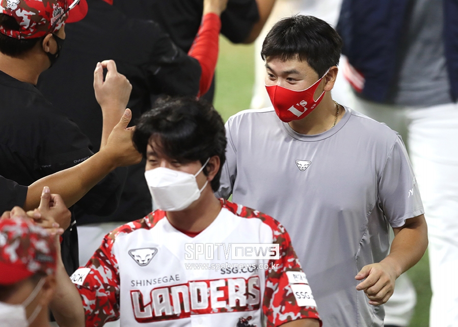 [포토S] 최주환, 3타점 활약