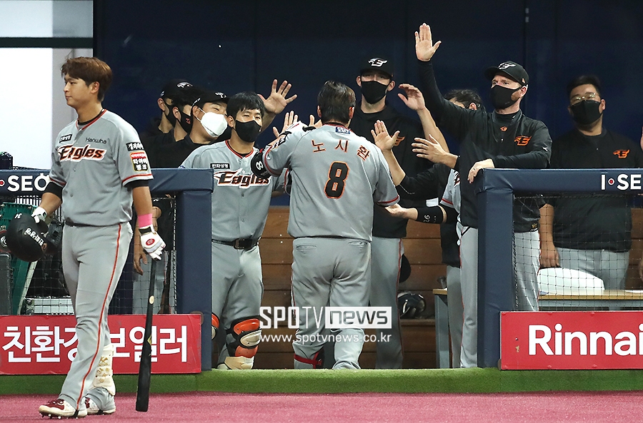 [포토S] 한화, 2회까지 10득점