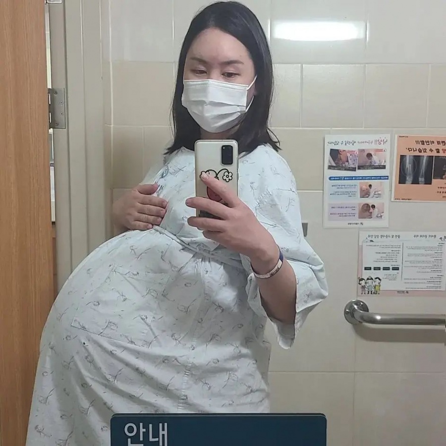 '세쌍둥이 임신' 황신영, 드디어 입원…"35주 만출 기대, 엄마 되기 힘들어"