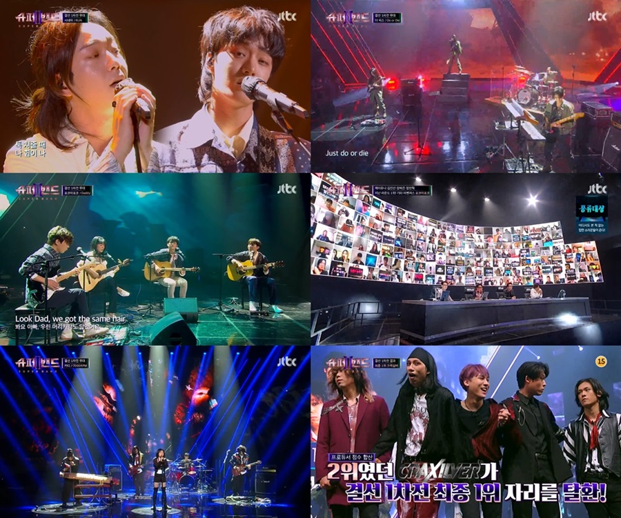 '슈퍼밴드2' 결승전, 온라인 사전투표 시작…우승팀 선정시 10% 반영
