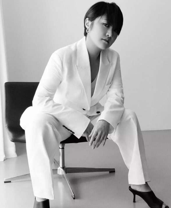 '11kg감량" 김현숙, 다이어트 후 각 잡으니 미친 정장핏…"누구세요?"