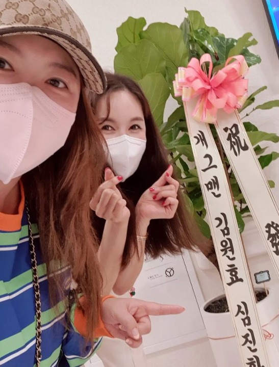 심진화, '장영란♥' 한창 병원 방문 인증 "우리 형부 최고"