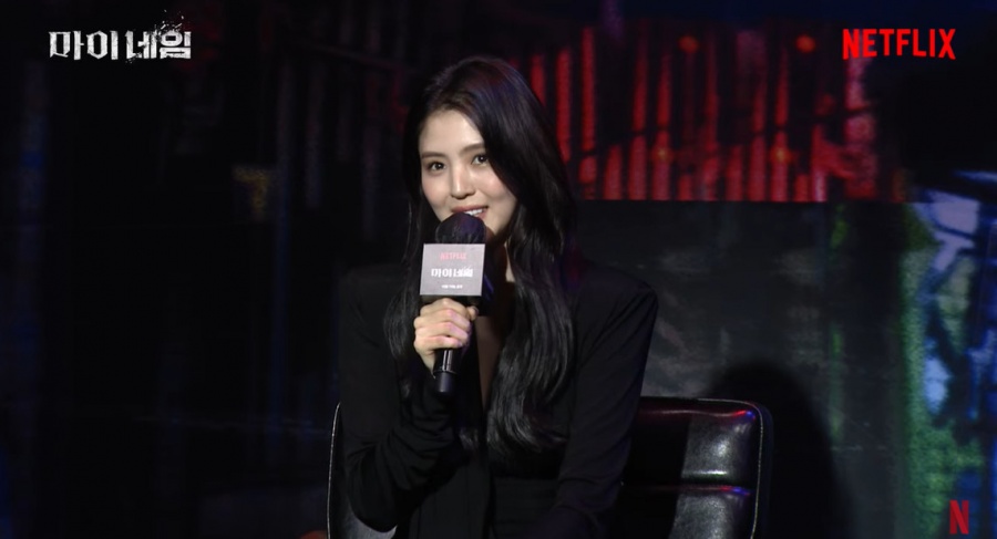 '마이 네임' 한소희 "알량한 패기로 액션스쿨…'잔꾀 부리면 망하겠구나' 했다"