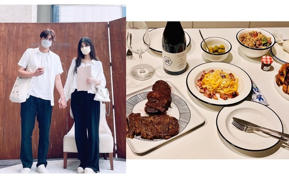 이장원, ♥배다해 위해 직접 요리한 으리으리 한끼…호텔 레스토랑급