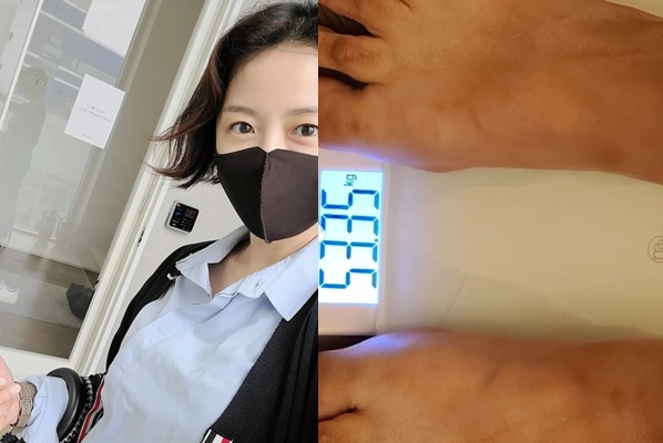 '정준호♥' 이하정, 열심히 운동 하더니 '53kg' 인증…애둘맘이 반칙이야