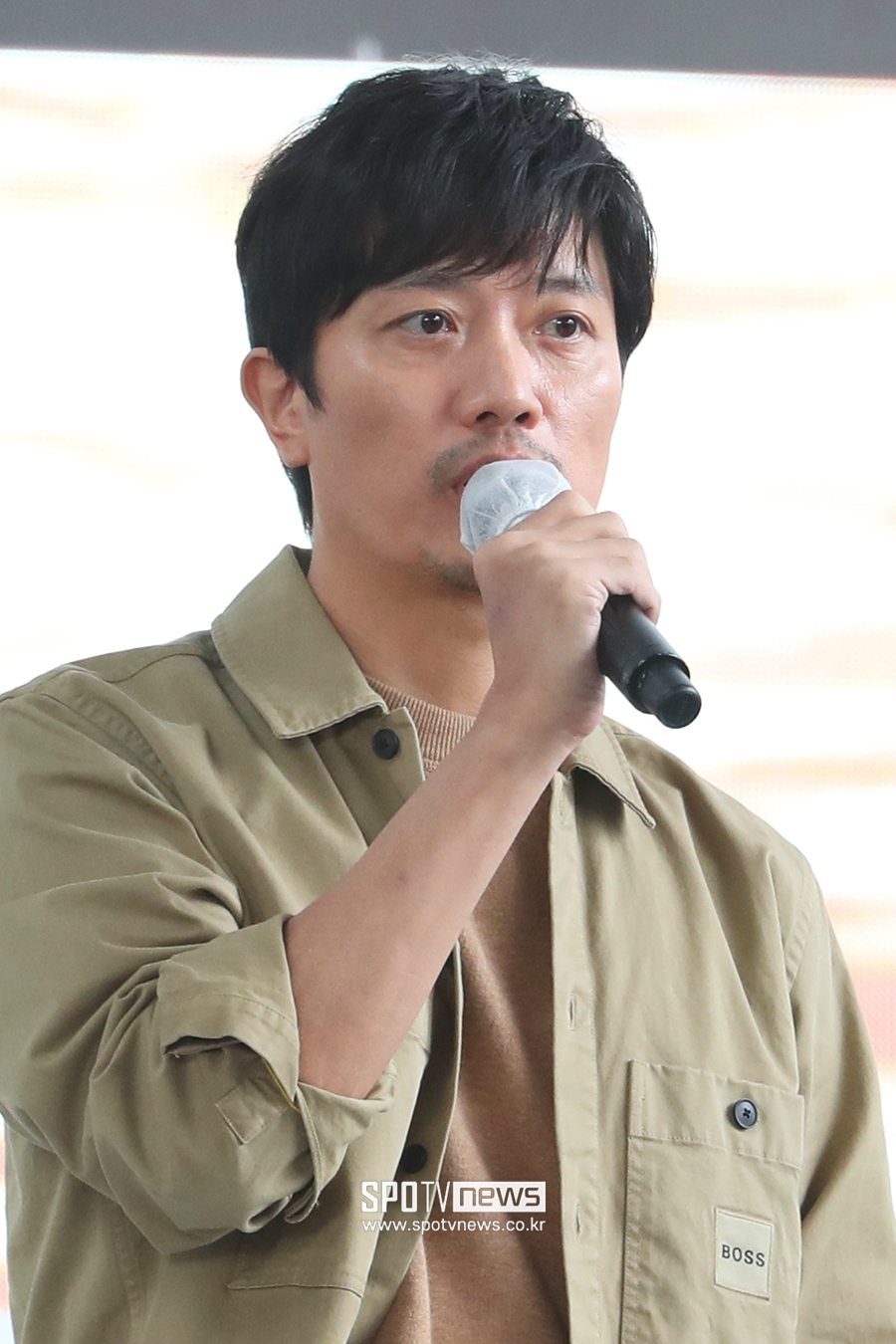 [포토S] 인사말 하는 박희순