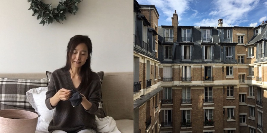 '김국진♥' 강수지, 19세 딸 파리 유학보내고 싱숭생숭…"그리운 비비아나"