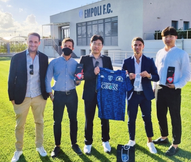 위풋테크놀로지, 이탈리아 1부리그 엠폴리 FC와 계약