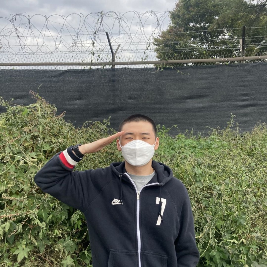 이다윗, 김민석 배웅 속 오늘 깜짝 입대…"그렇게 됐다"