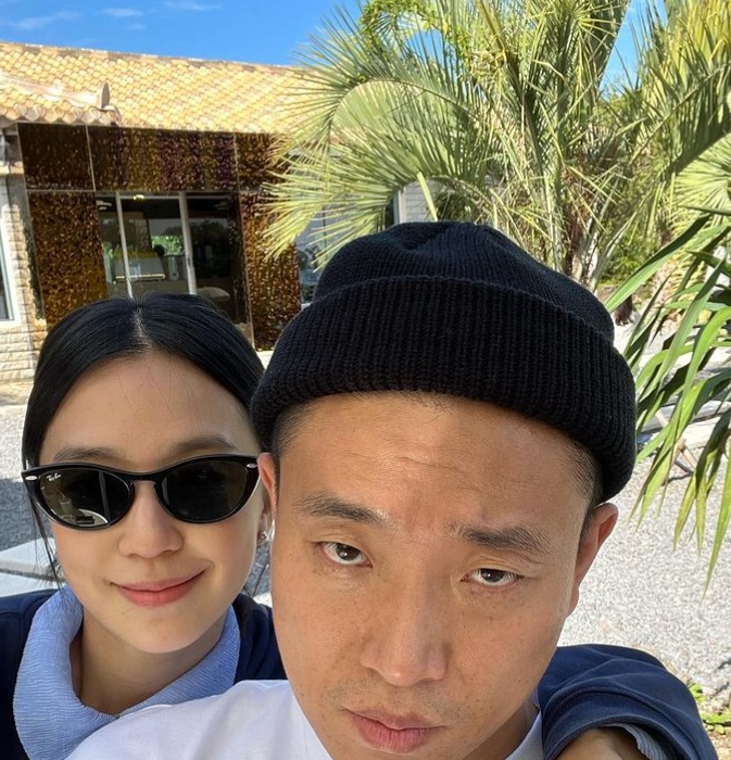개리, 연예인 비주얼 ♥아내와 함께 단란한 가족 여행